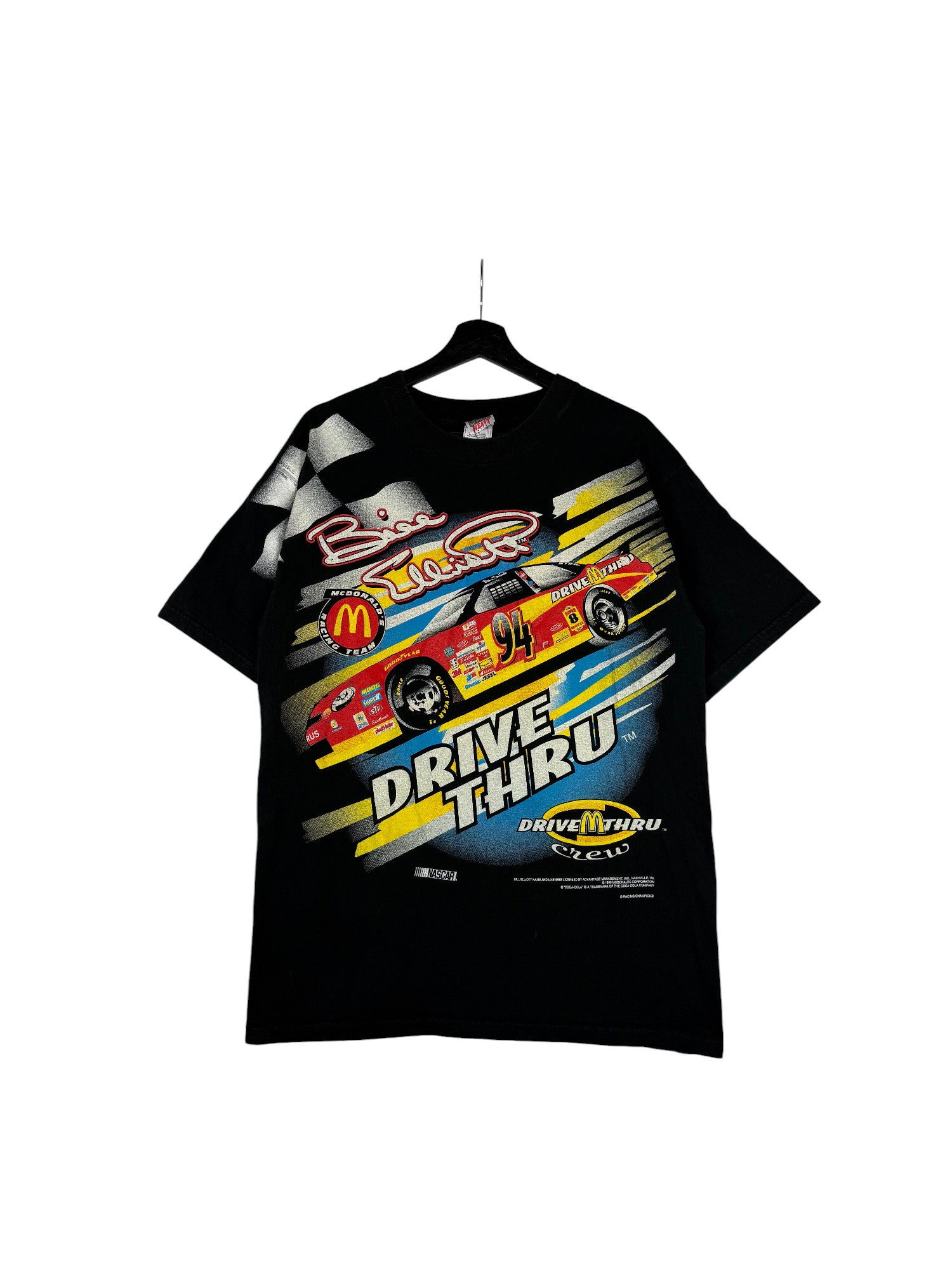 1999 All-Over Print Nascar T-Shirt