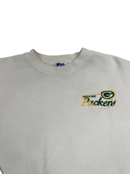 Green Bay Packers White Crewneck