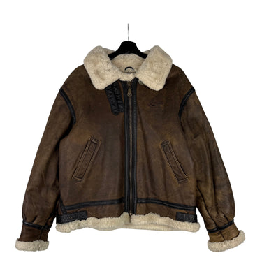 90's Guess Leather Jacket