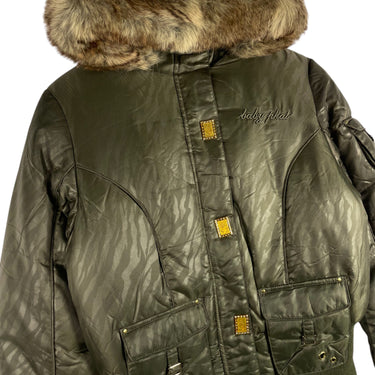 Deadstock Y2K Baby Phat Tiger Stripe Puffer