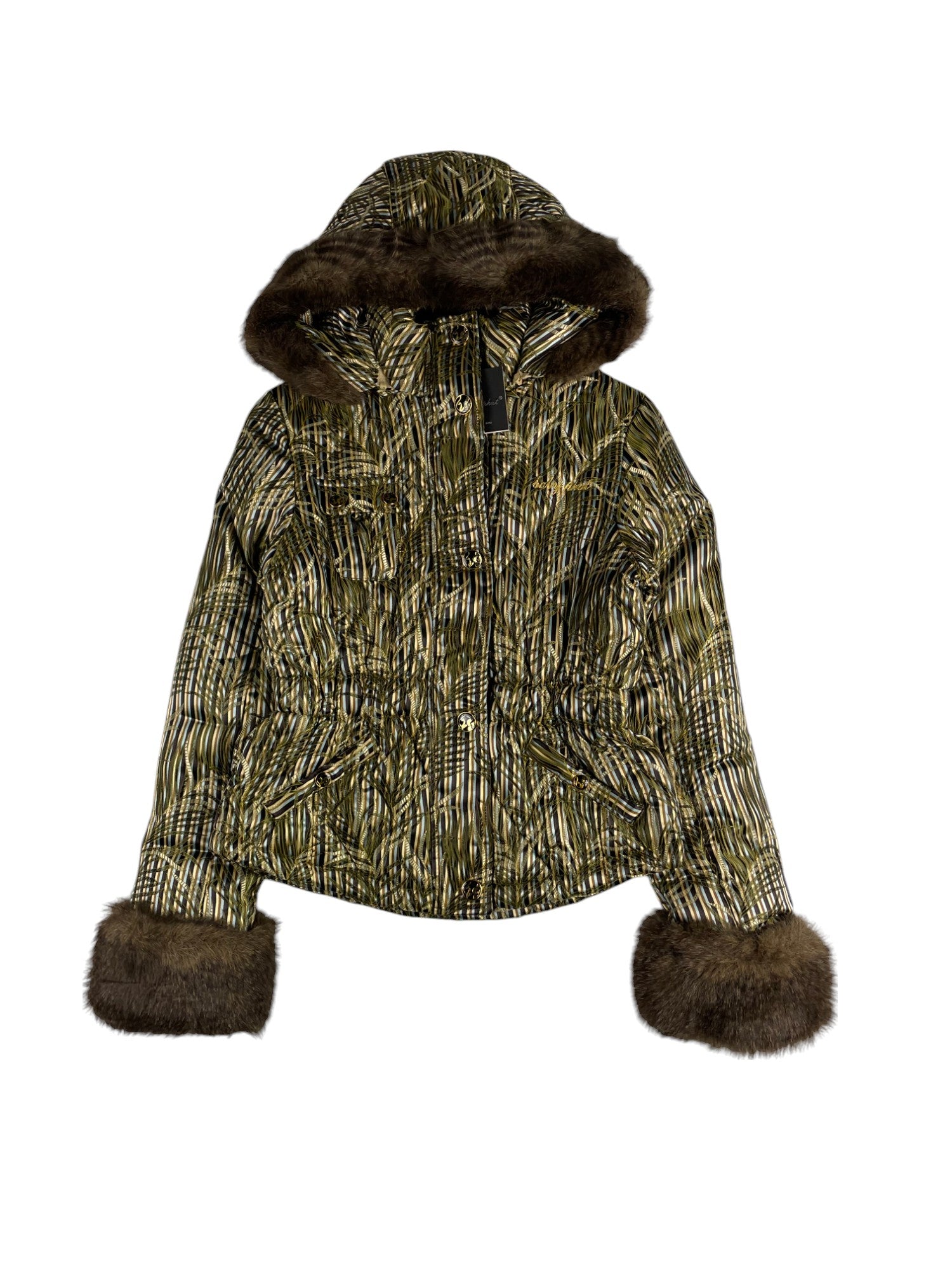 Deadstock Y2K Baby Phat Pattern Puffer