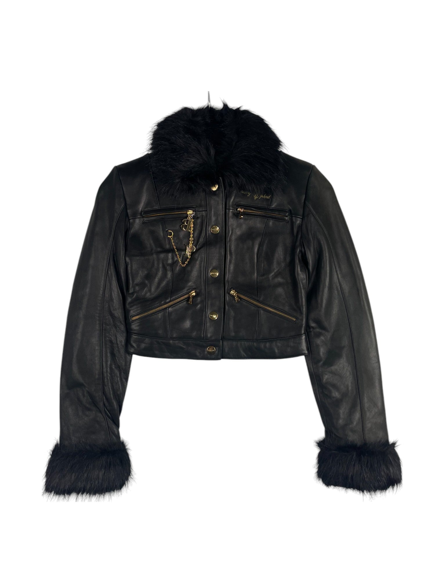 Deadstock Y2K Baby Phat Leather Jacket