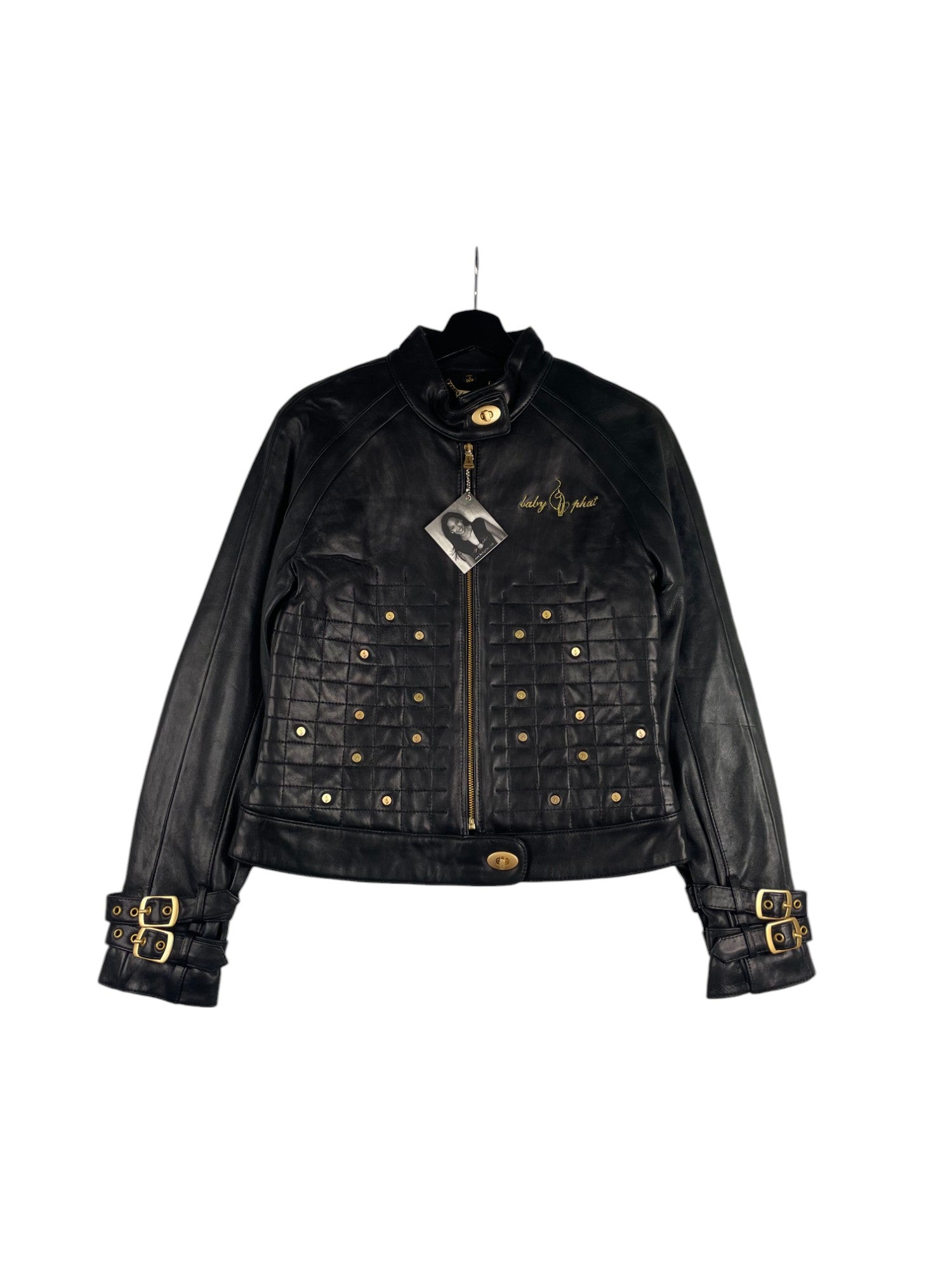Deadstock Y2K Baby Phat Leather Jacket