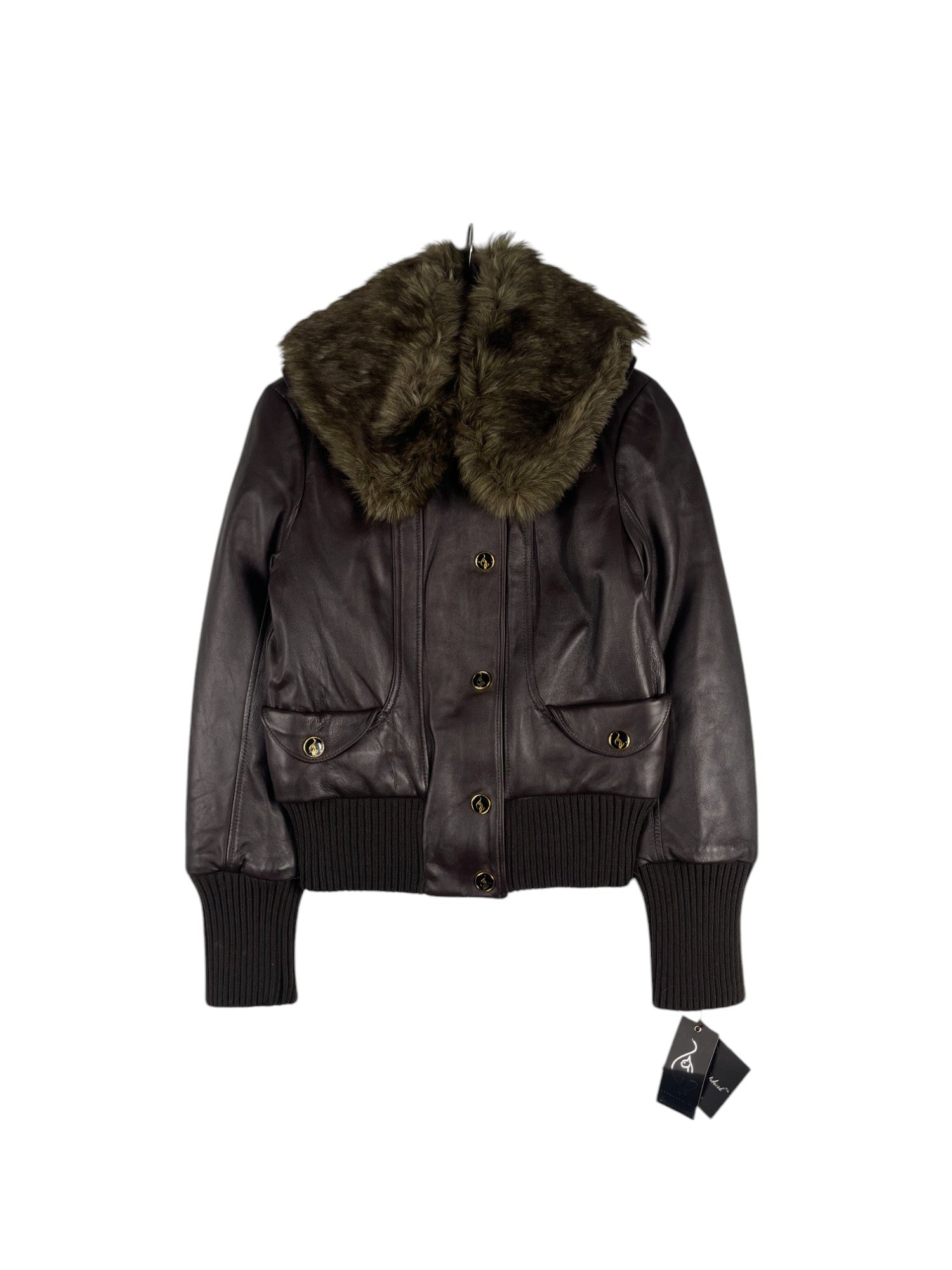 Deadstock Y2K Baby Phat Leather Jacket