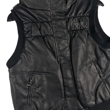 Deadstock Y2K Coogi Leather Vest
