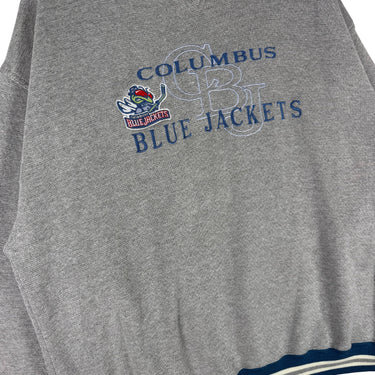 Columbus bluye jacket crewneck
