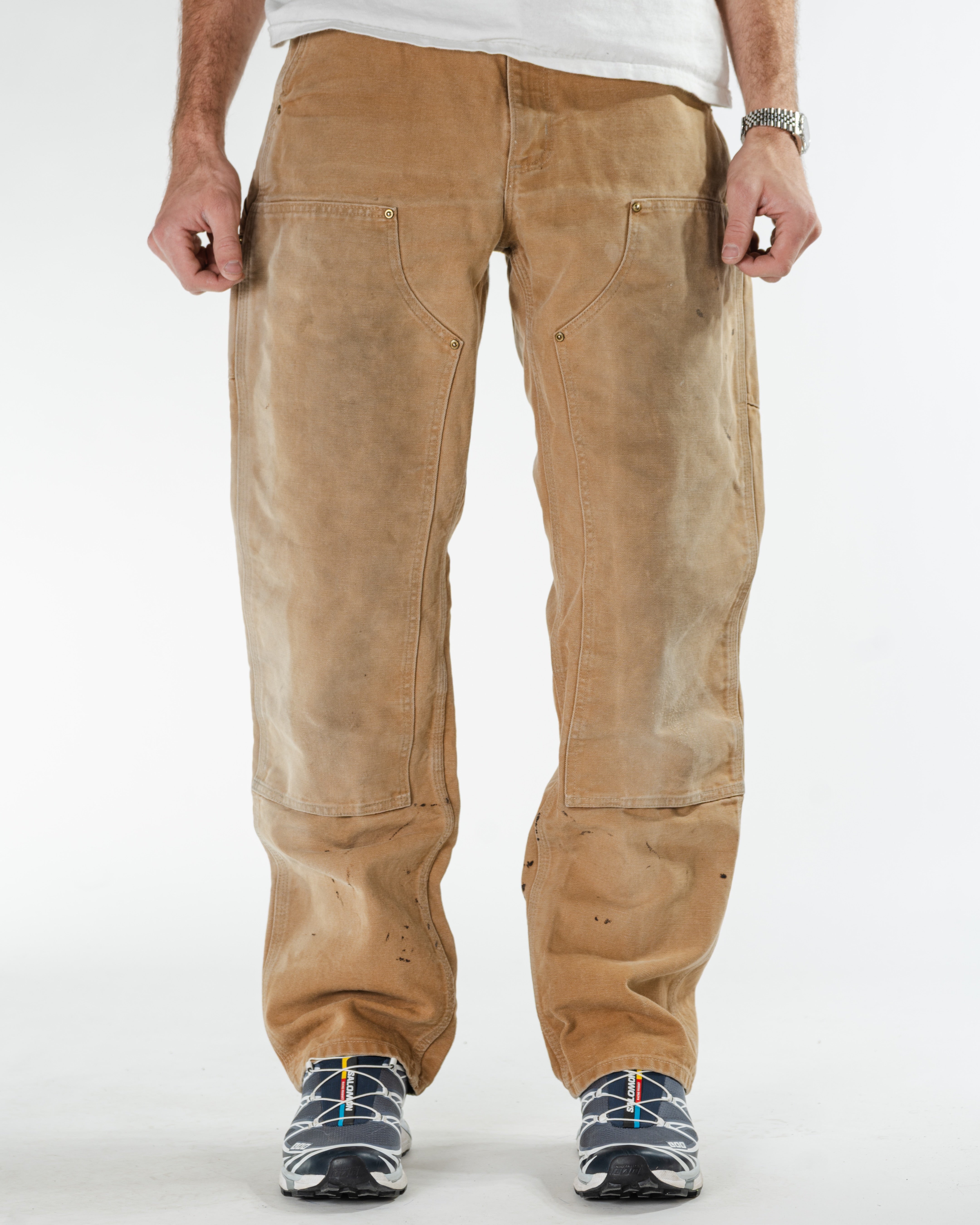 Distressed Carhartt Double-Knee Pants