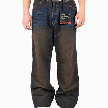 Blend Jeans Brown Acid Washed