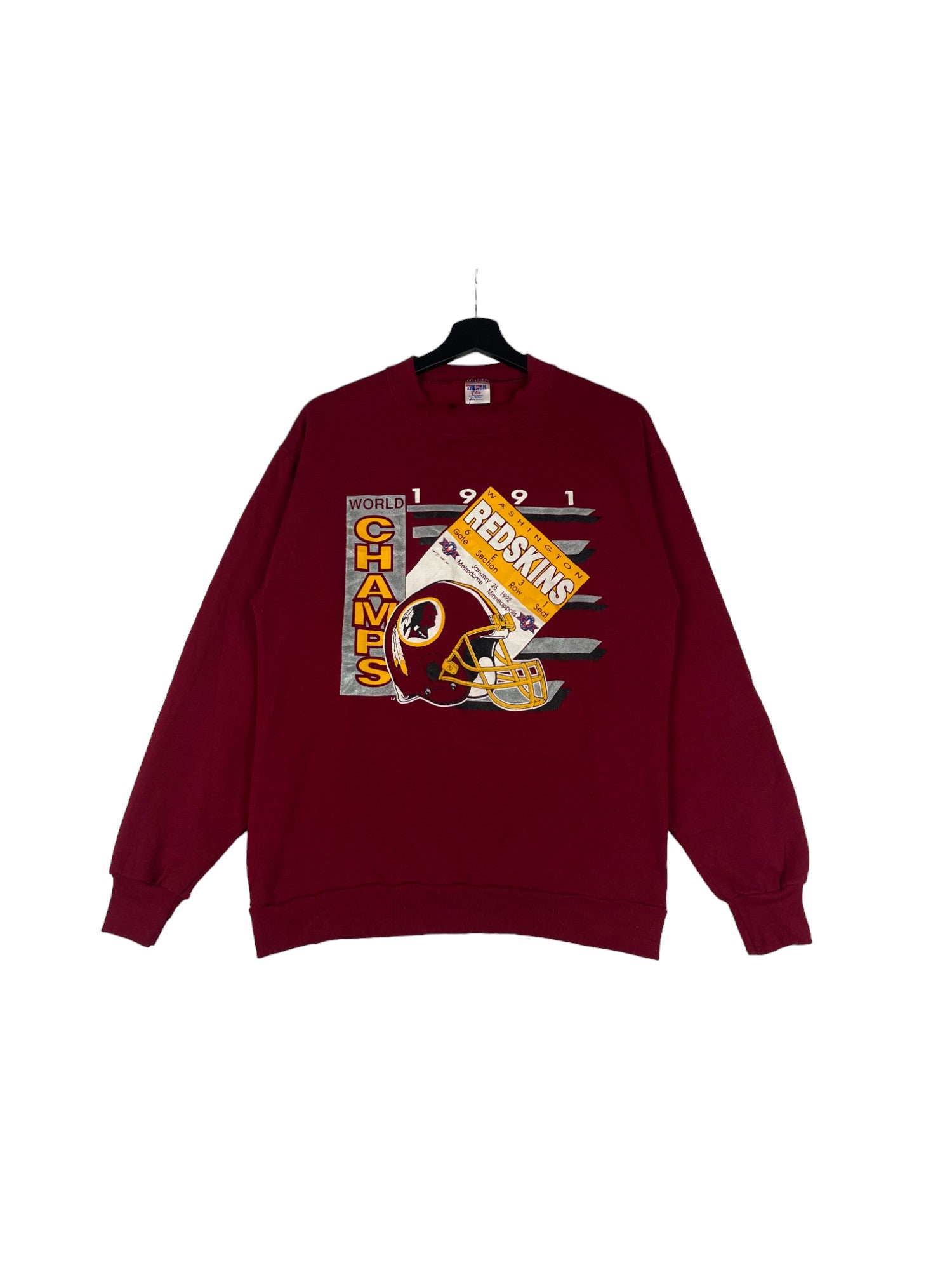 Redskins 1991 Crewneck