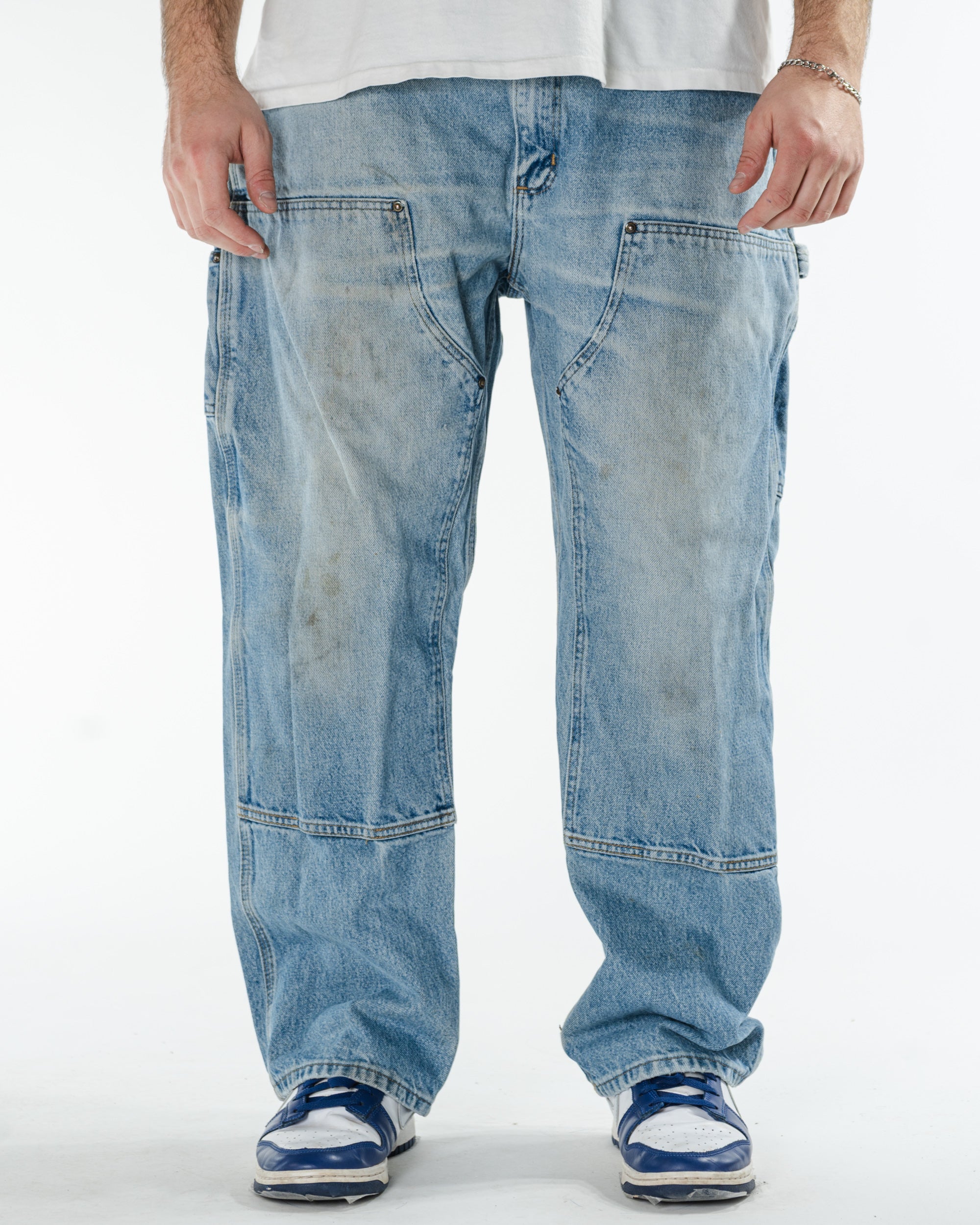 Distressed Carhartt Double Knee Pants
