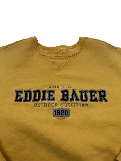 Eddie Bauer Yellow Crewneck