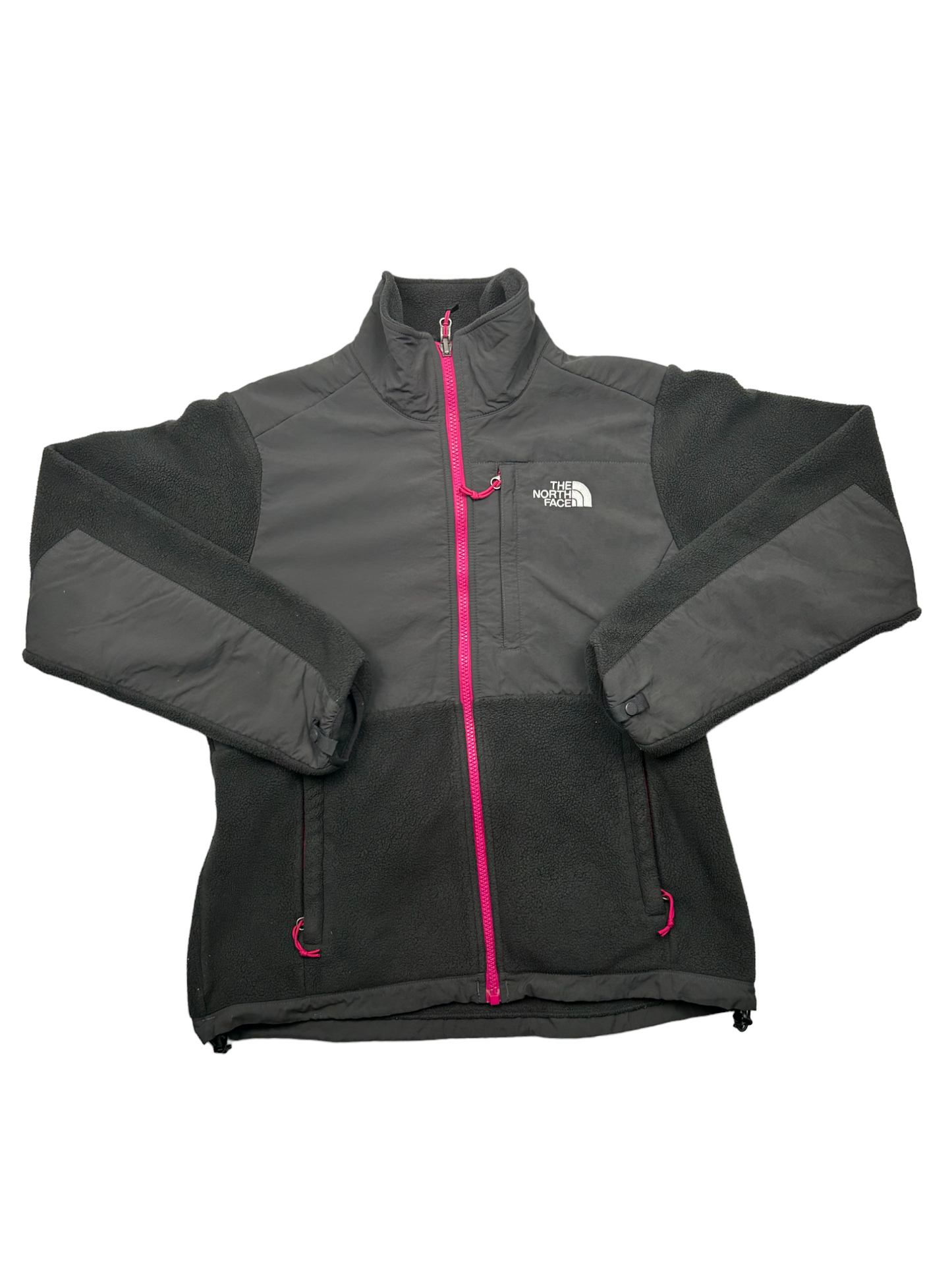 The North Face Grey & Pink Fleece