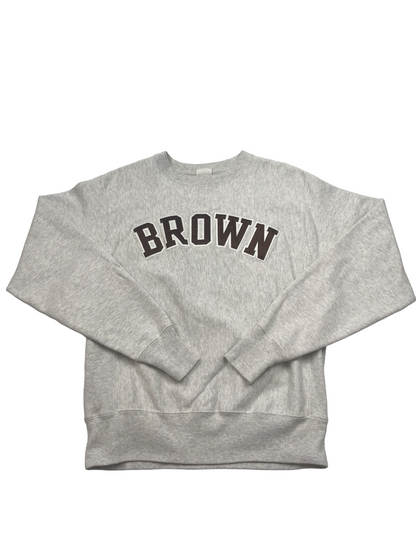 Brown Grey Crewneck