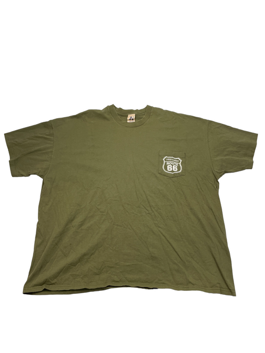 Historic Route 66 Green Tee